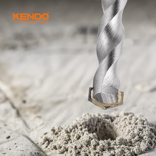KENDO 1/4"x6" Punte per Trapano a Martello Rotanti Set di 5 Pezzi, NUOVISSIME - Foto 5 di 7