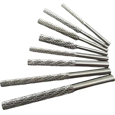 Fräser HSS Frässtifte Schaftfräser Zylinder 3mm/4mm/5/6mm Gerade Schaft für Holz - Bild 1 von 4
