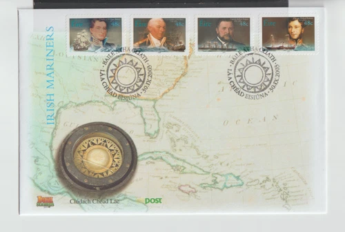 Ireland 2003 Irish Mariners S/Adhesive issue FDC per scan