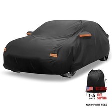 Car Cover Outdoor Waterproof Sun Rain Snow Hail Protection with Left Side