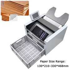 Automatic Staple Fold Booklet Maker 110V Elec...