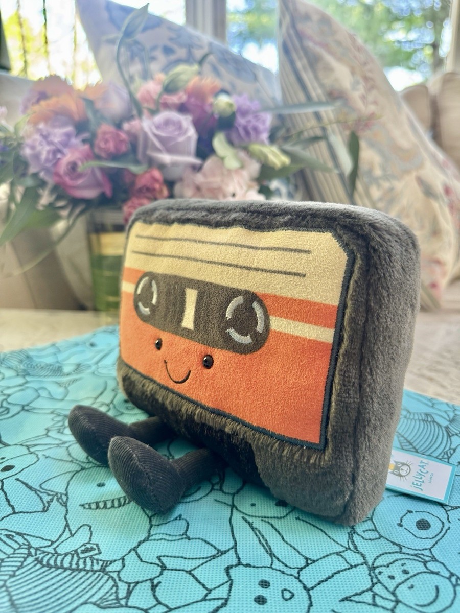 新品 廃番 ジェリーキャット カセットテープ レトロ ぬいぐるみ