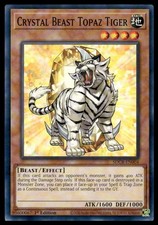 Crystal Beast Topaz Tiger Structure Deck: Legend of Crystal Beasts #SDCB-EN004