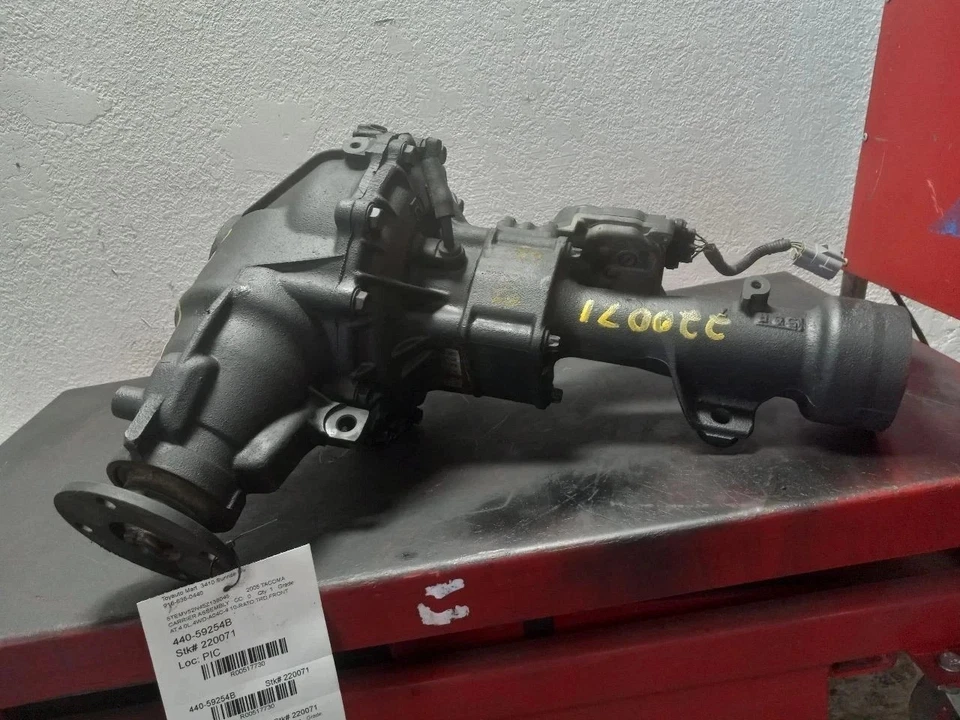 Держатель дифференциала передней оси 2005-2015 Toyota Tacoma соотношение 3,73 - Изображение 3 из 4