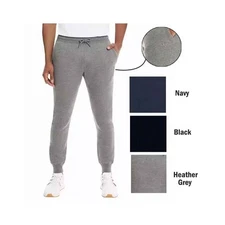 Hurley Men’s Fleece Jogger Black - Dark Grey Heather - Navy  (S03)