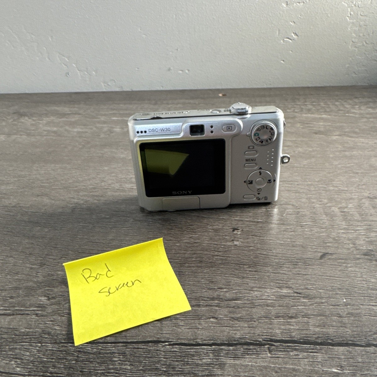 Sony Cyber-shot DSC-W30 6.0MP Digital Camera - Silver for