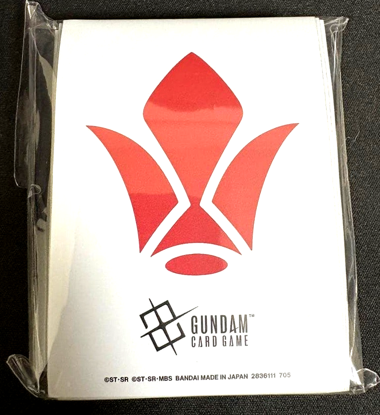 Gundam Card Game Official Sleeve Tekkadan Iron Flower 70 Sleeves