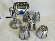 Vintage Townecraft Inc Deluxe Food And Vegetable Cutter With 5 Blades Towncraft