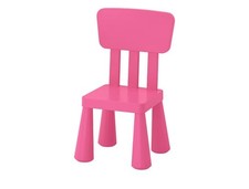 IKEA Mammut Children's Chair pink and , IKEA Mammut Children Chair Blue