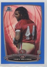 2014 Bowman Chrome Blue Refractor /199 Trey Millard #121 Rookie RC 1s8