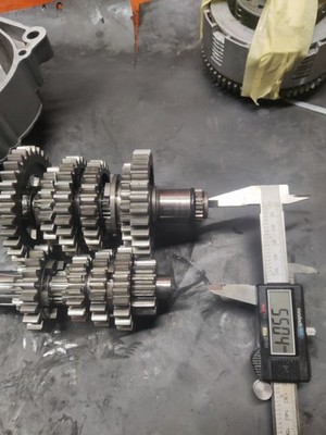 COMPLETE GEARBOX APRILIA ROTAX 123 GEARBOX GEARBOX SHAFTS ROTAX 123 