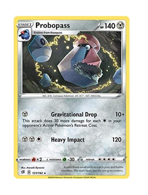 Pokemon - Rebel Clash - Probopass - Rare - 131/192 - NM/M