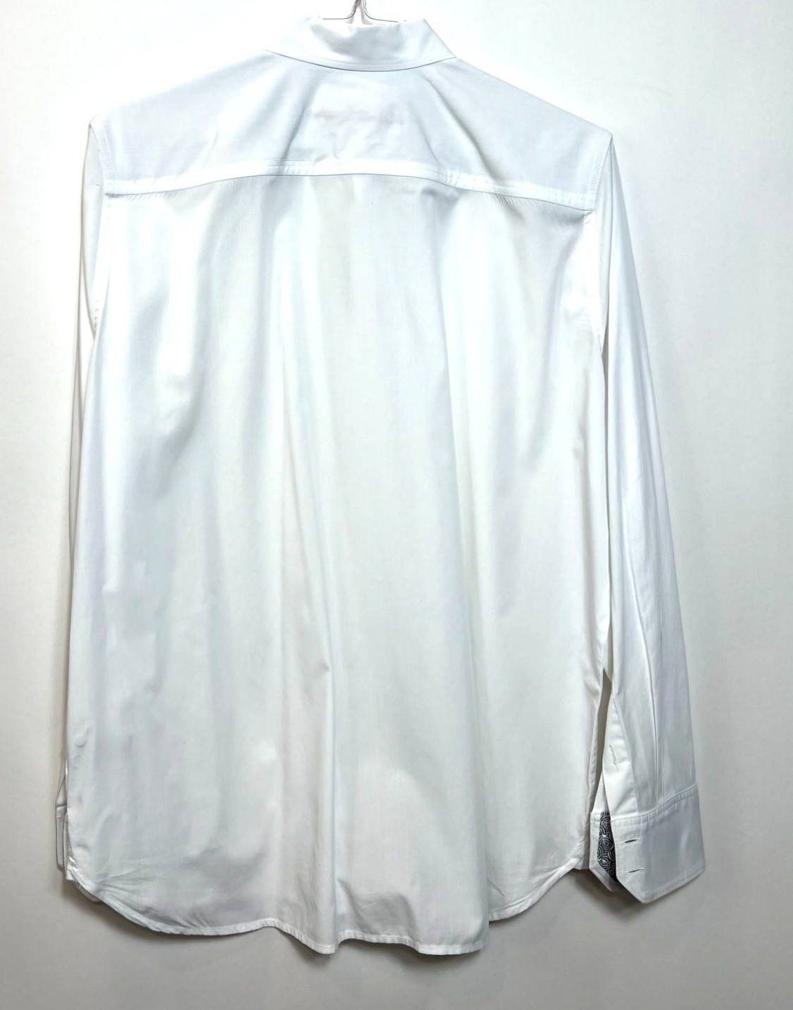 Robert Graham Solid White Button Down Shirt Size … - image 2