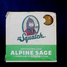 DR. Squatch Alpine Sage Natural Soap - 5oz