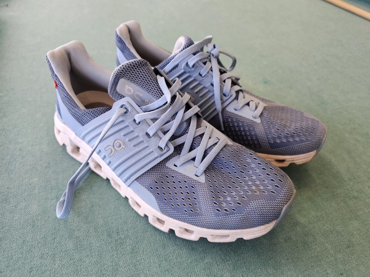 QC On Cloud Mesh Running Shoes Swiss Engineering Sneakers Size
