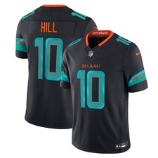 Miami Dolphins Tyreek Hill 10 Nike 2025 Rivalries Collection NFL Limited Jersey