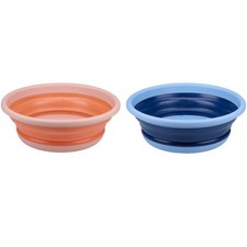 2er Set Faltsch&uuml;ssel 8l Faltbare Waschsch&uuml;ssel Sp&uuml;lsch&uuml;ssel Camping Sch&uuml;ssel