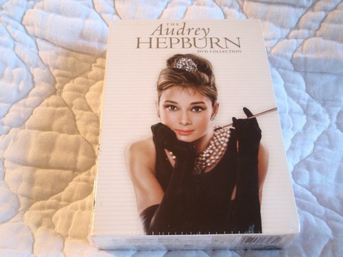 AUDREY HEPBURN DVD COLLECTION NEW ROMAN HOLIDAY BREAKFAST AT TIFFANY'S + SABRINA - Picture 1 of 6