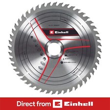 Image of Einhell Saw Blade TCT HM Tungsten Carbide 216x30 w/ 48 Teeth 49588251 Genuine