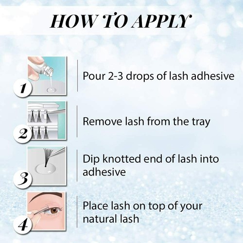 Ardell Eyelash Adhesive Dark Clear Strong Grip Stick On Glue Remover Lash Free - Picture 11 of 14