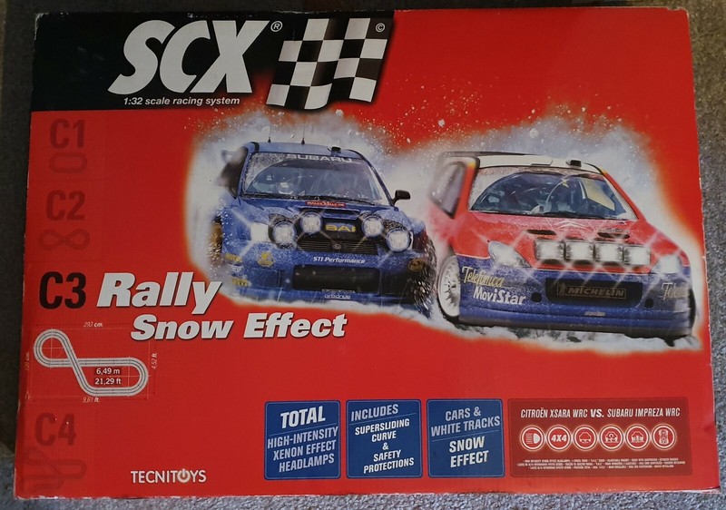 scalextric rally track