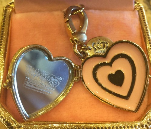 2006 JUICY COUTURE LIMITED EDITION PINK HEART LOCKET CHARM YJRU0657 - Picture 4 of 5