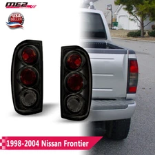 1998-2004 Tail Lights Smoke For Nissan Frontier Altezza Style Rear Brake Lamps
