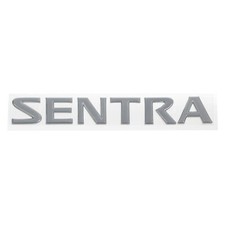 OEM 2004-2006 Nissan Sentra tapa maletero cromada emblema "Sentra" nuevo 84895-6Z500