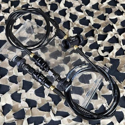 NEW Ninja Paintball Microbore Dual Pistol Remote w/ Slide Check