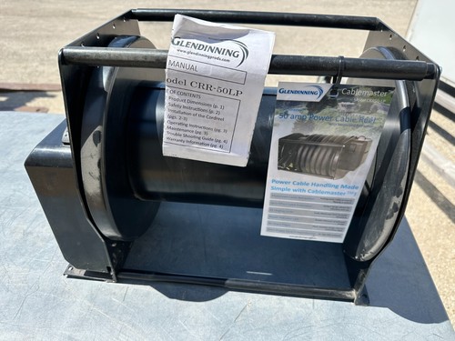 Glendinning CRR50LP-12-I Cablemaster Motorized 50A RV Power Cord Reel 33' Max