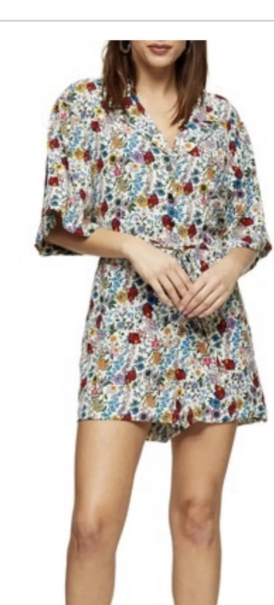 Topshop sales floral playsuit