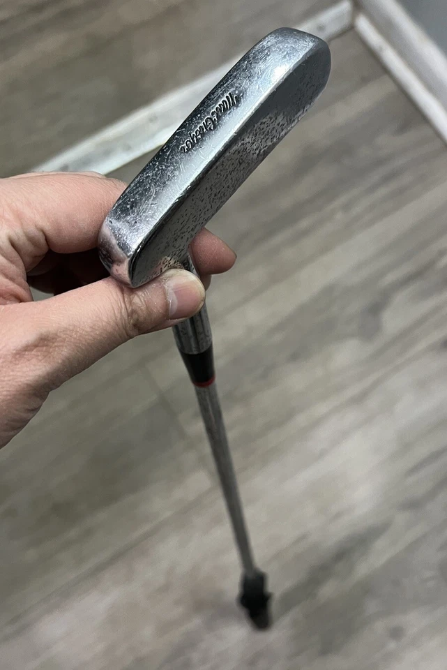Vintage Macgregor Blade Putter With Kelmac V-Trainer Golf Grip 29” - Image 2 of 4