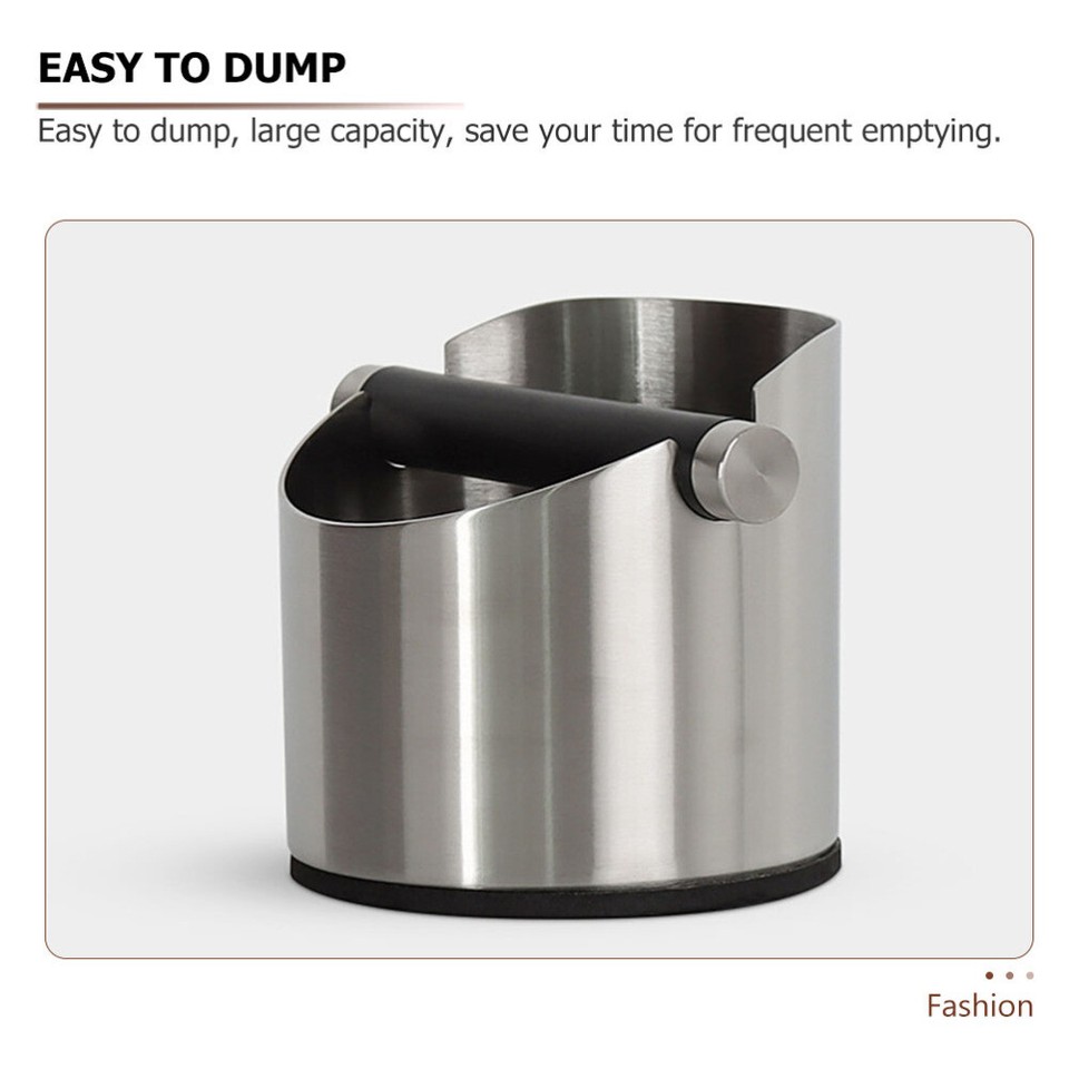 Coffee Grind Holder Coffee Grounds Knock Box Espresso Grind Knock Box