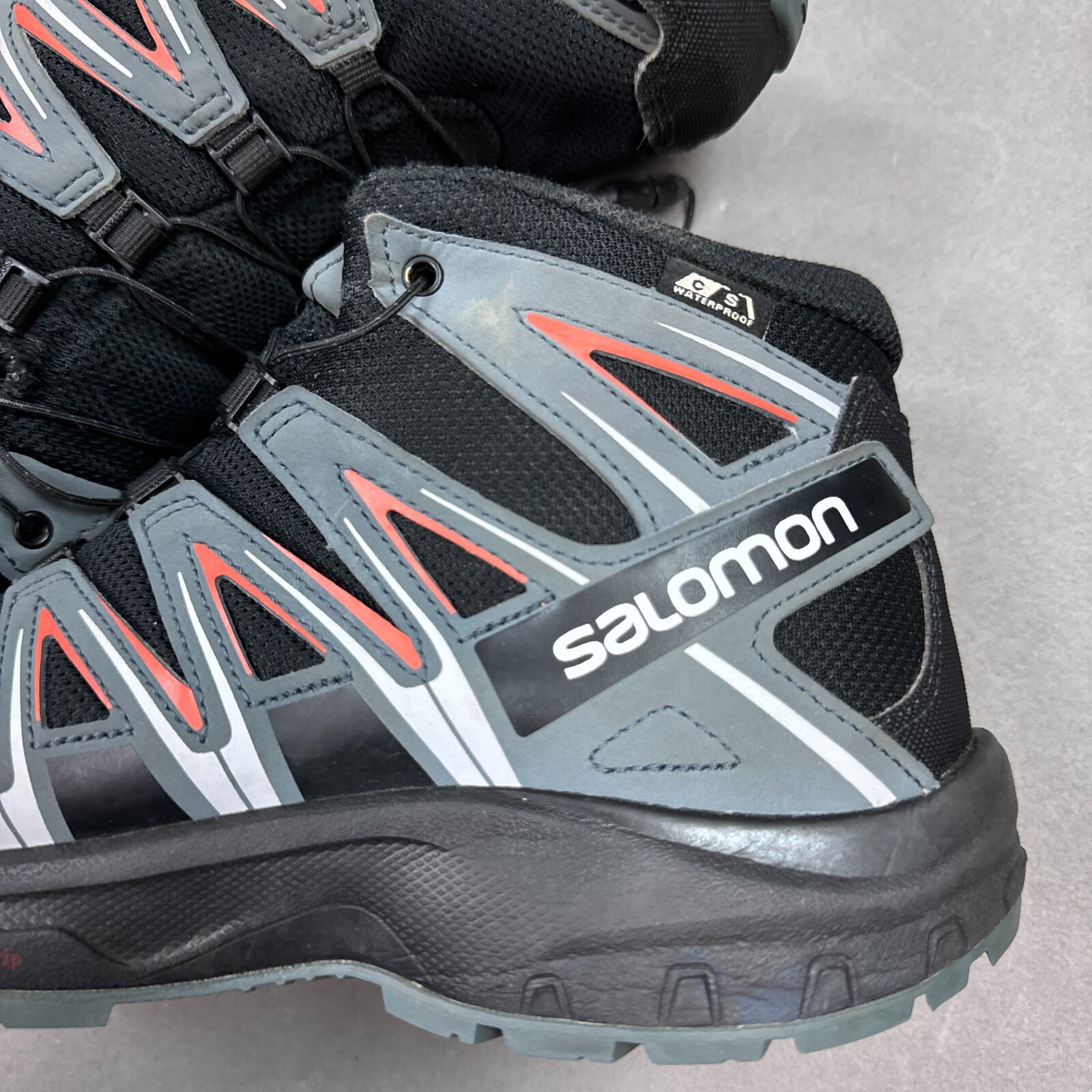 Salomon Boots Uomo 7.5 Nero XA Pro 3D Mid Escursionismo Trail Trek Backcountry Scarpe