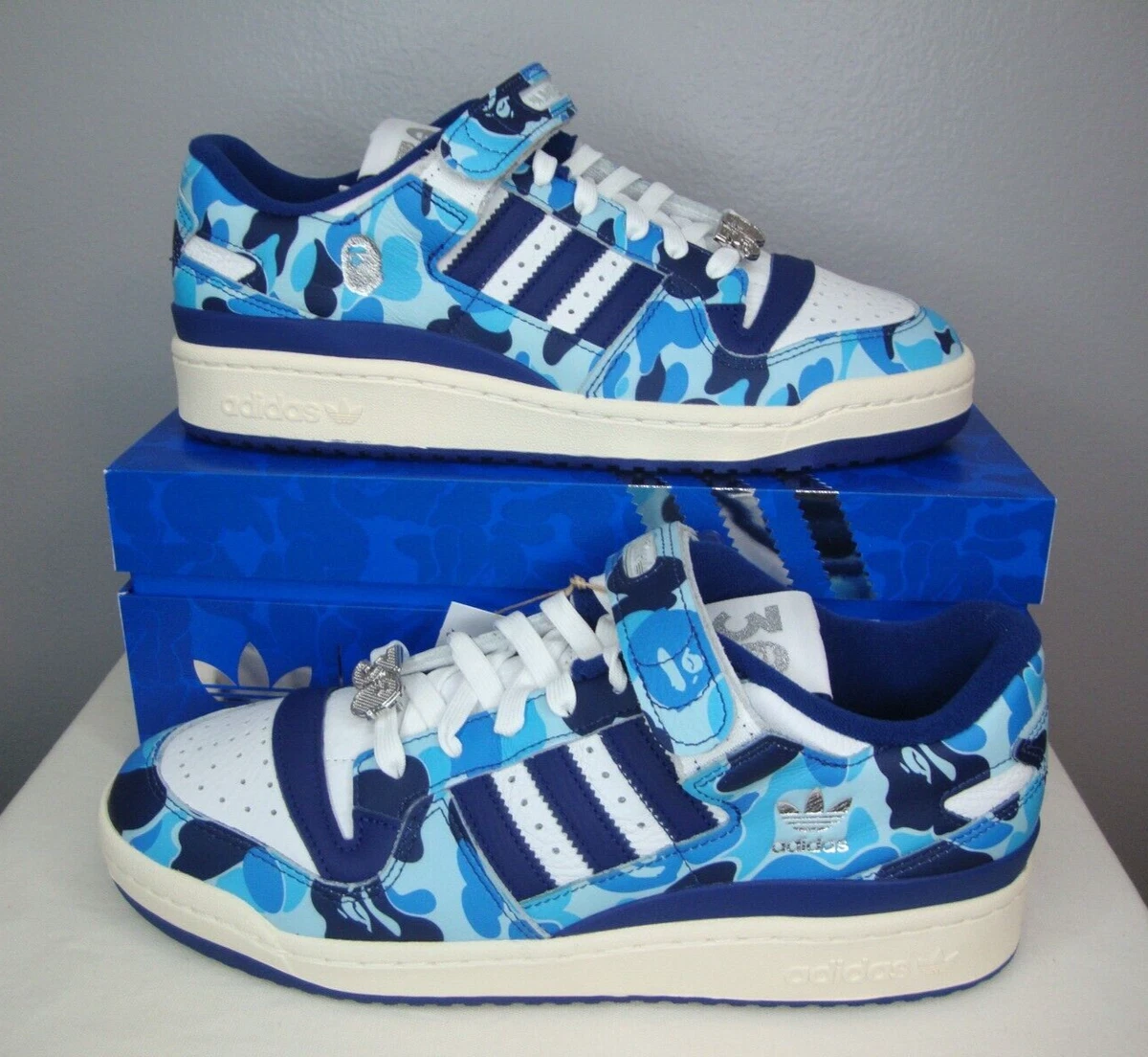 Adidas hotsell bape blue