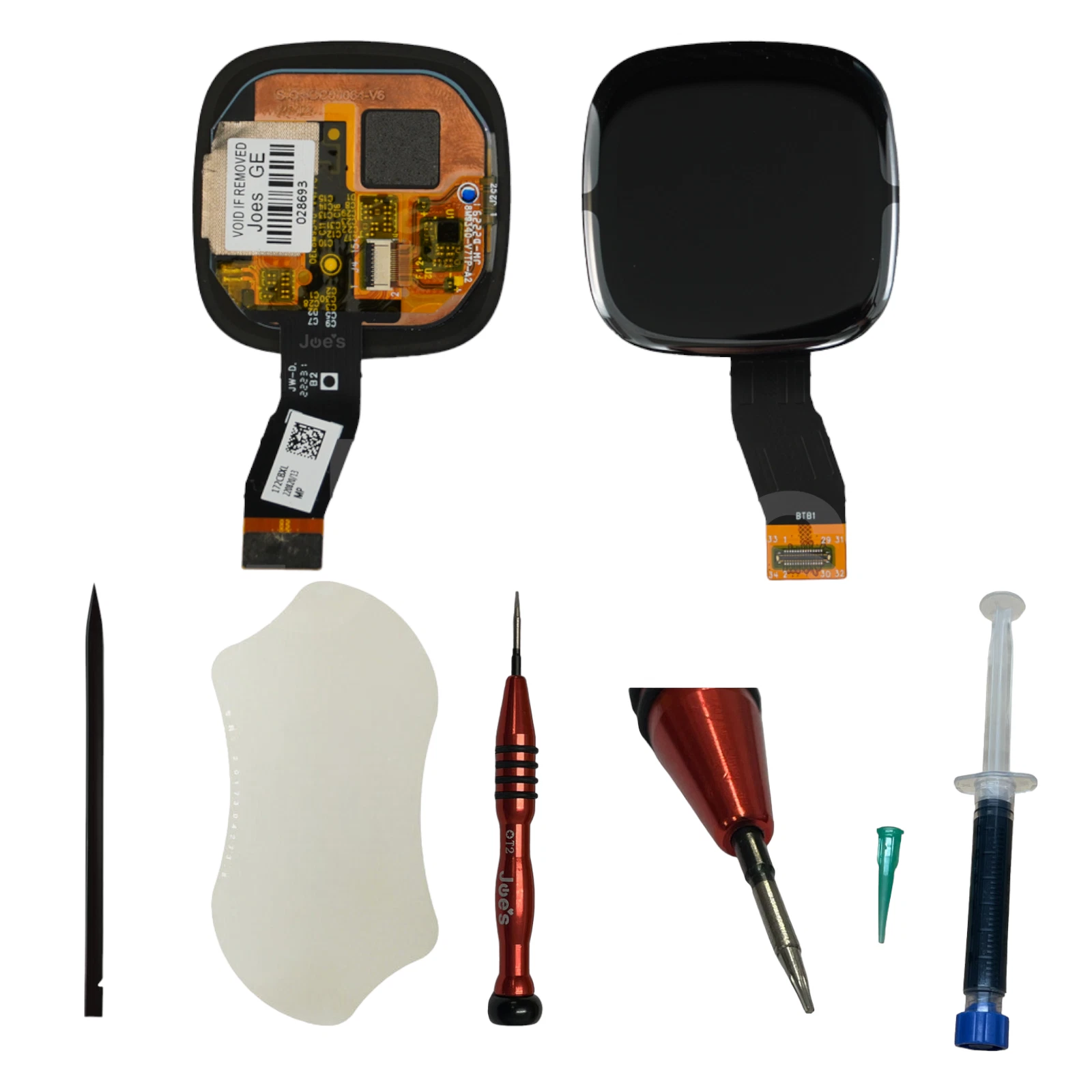 Original Fitbit Sense 2 FB521 Touch Screen Replacement Repair Kit Glue Pry Parts