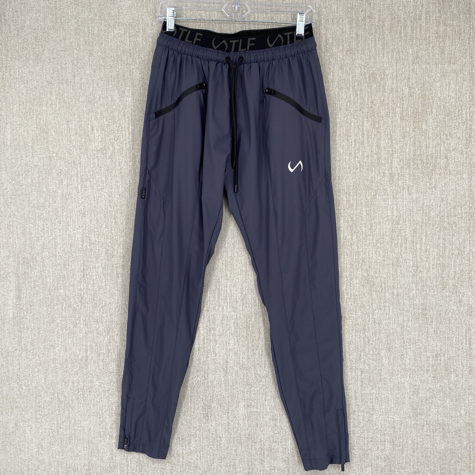 TLF Men's Lightweight S Gray Training Joggers Gym Workout Pants