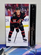 2021-22 Upper Deck Series 2 Hockey JACOB BERNARD-DOCKER #495 YOUNG GUNS ROOKIE