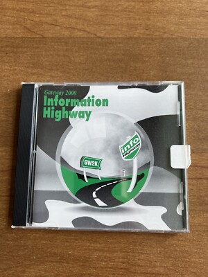 Gateway 2000 Information Highway Info PC CD GW2K Vintage 90s Collection