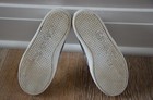 Salvatore Ferragamo Girls Silver Glitter Shoes Size EURO 30/US 12 GUC Italy! — photo 7