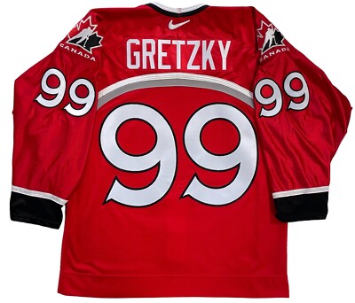 スポーツ 1998 vanmark WAYNE GRETZKY 1998 NAGANO OLYMPICS TEAM CANADA AUTHENTIC NIKE