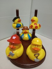 5 Rubber Ducks Different Designs
