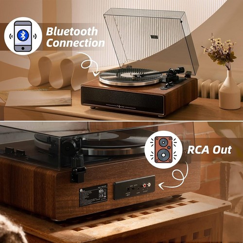 1 By One High Fidelity Belt Drive Turntable - Picture 3 of 5