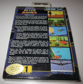 AFTER BURNER SEGA MEGA DRIVE 32X-PAL-PERFECT BOXED-RARE