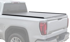 Adarac 24-26 Fits Ford Ranger 5box Matte Blak Alum Utility Rails Truck Bed Rack