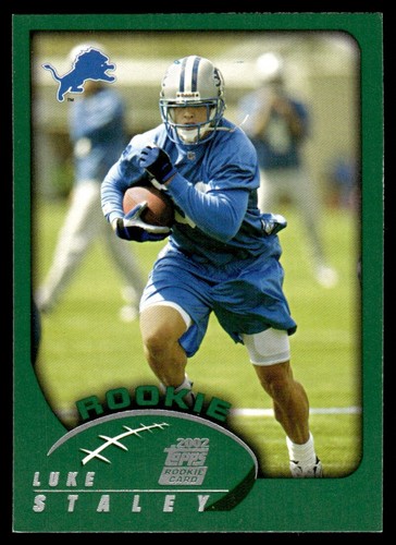2002 Topps Luke Staley Rookie Detroit Lions #381 - Picture 1 of 2