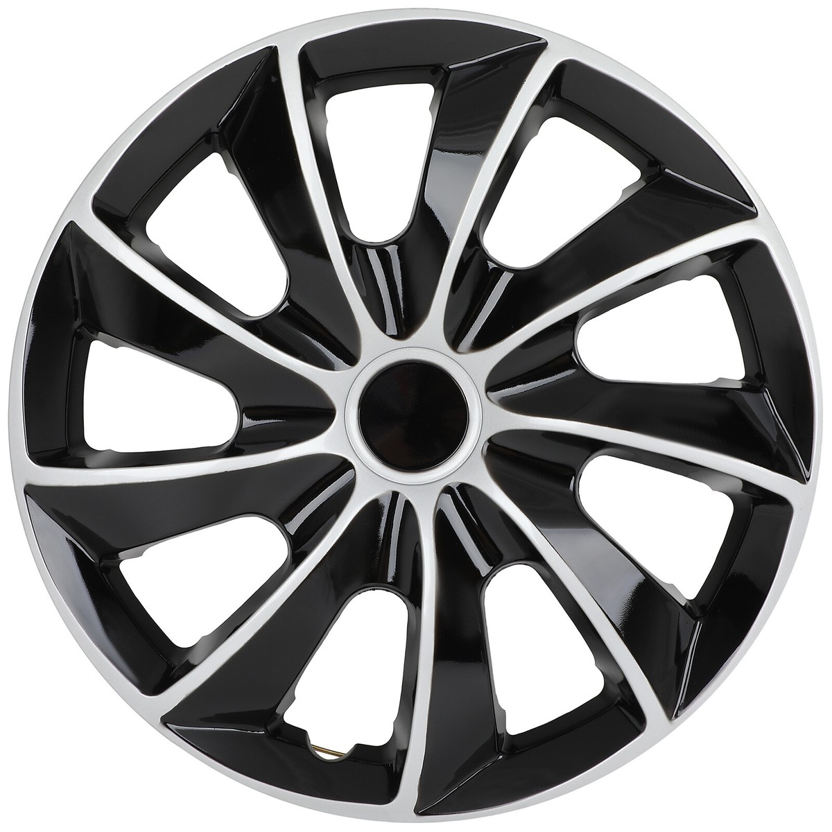 ECCPP Universal Wheel Covers - Set Of 4 For 15 Inch Rims, Snap On Hubcaps-1012951