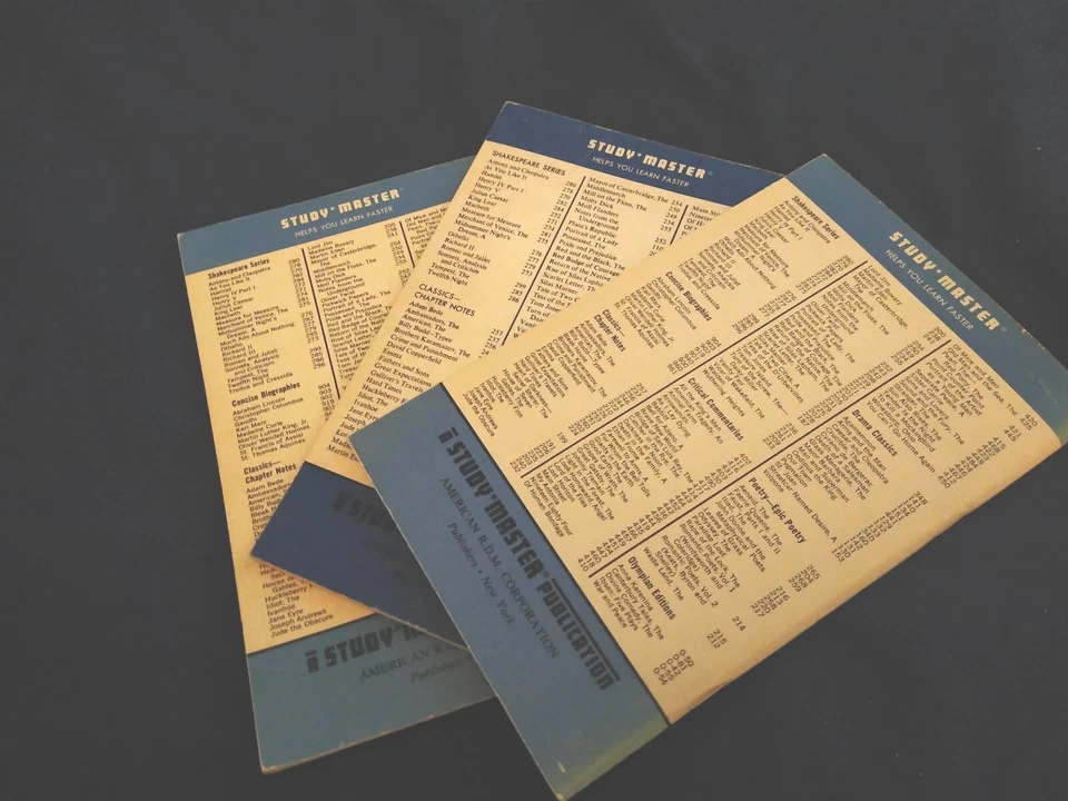 Cliff Notes Lot - Crane, Twain, Melville, and Hawthorn - Image 2 of 4