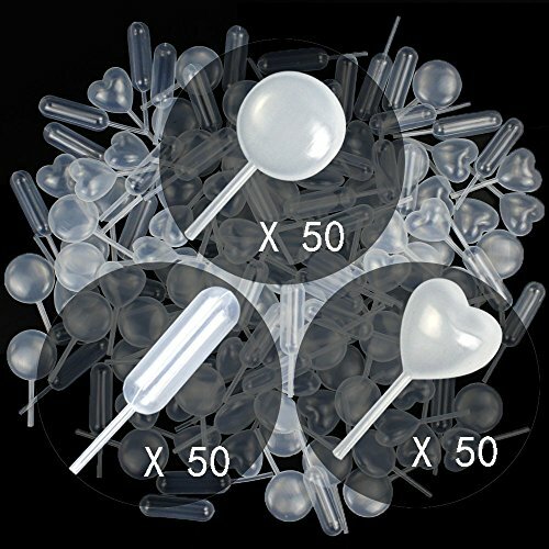 150PCS 4 ml pipette di plastica cuore rotondo rettangolare plastica (t6j)