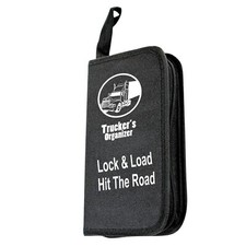 Truck Digital tachograph holder organiser tacho wallet lock the load hit road
